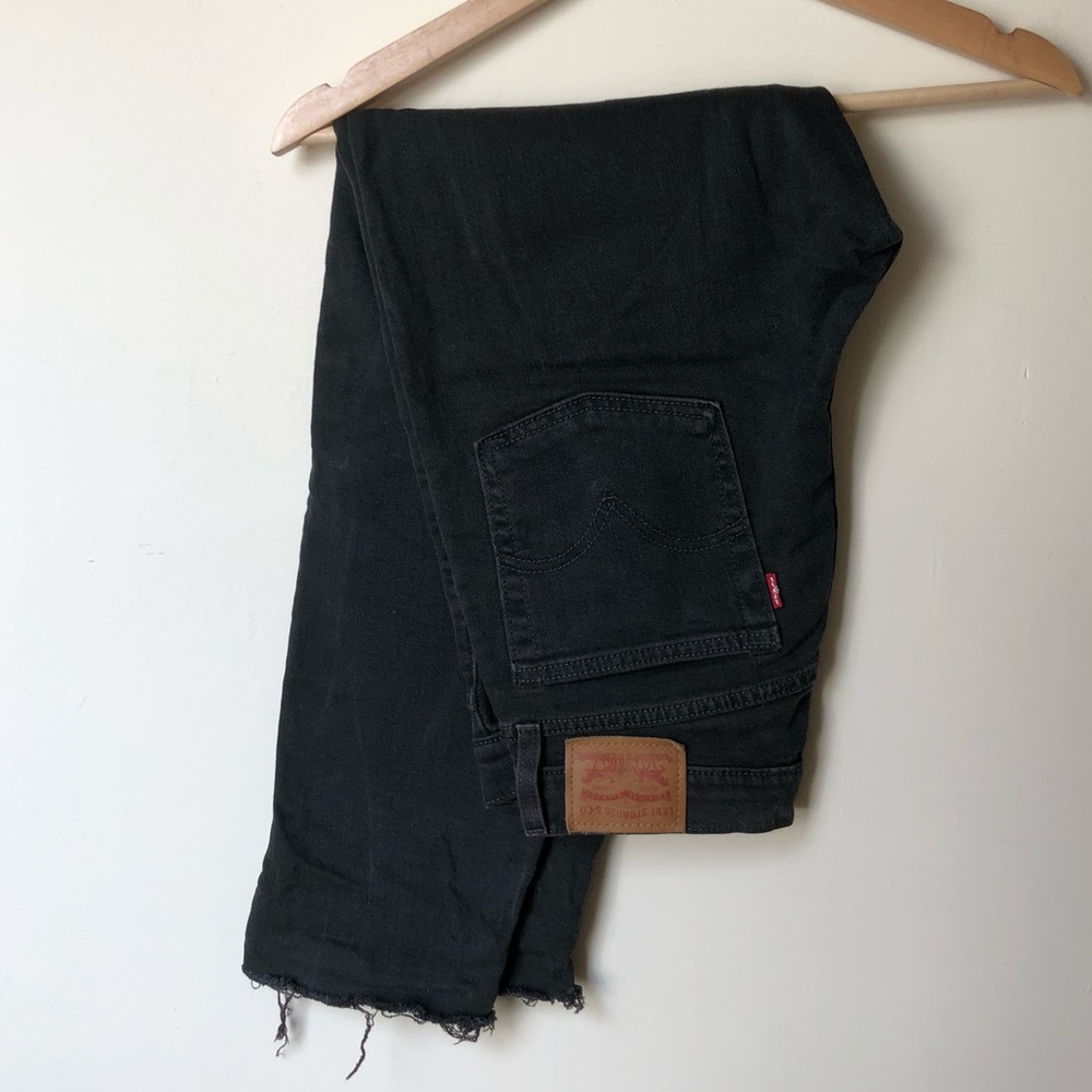 Levi’s Black “Wedgie Icon” Jeans